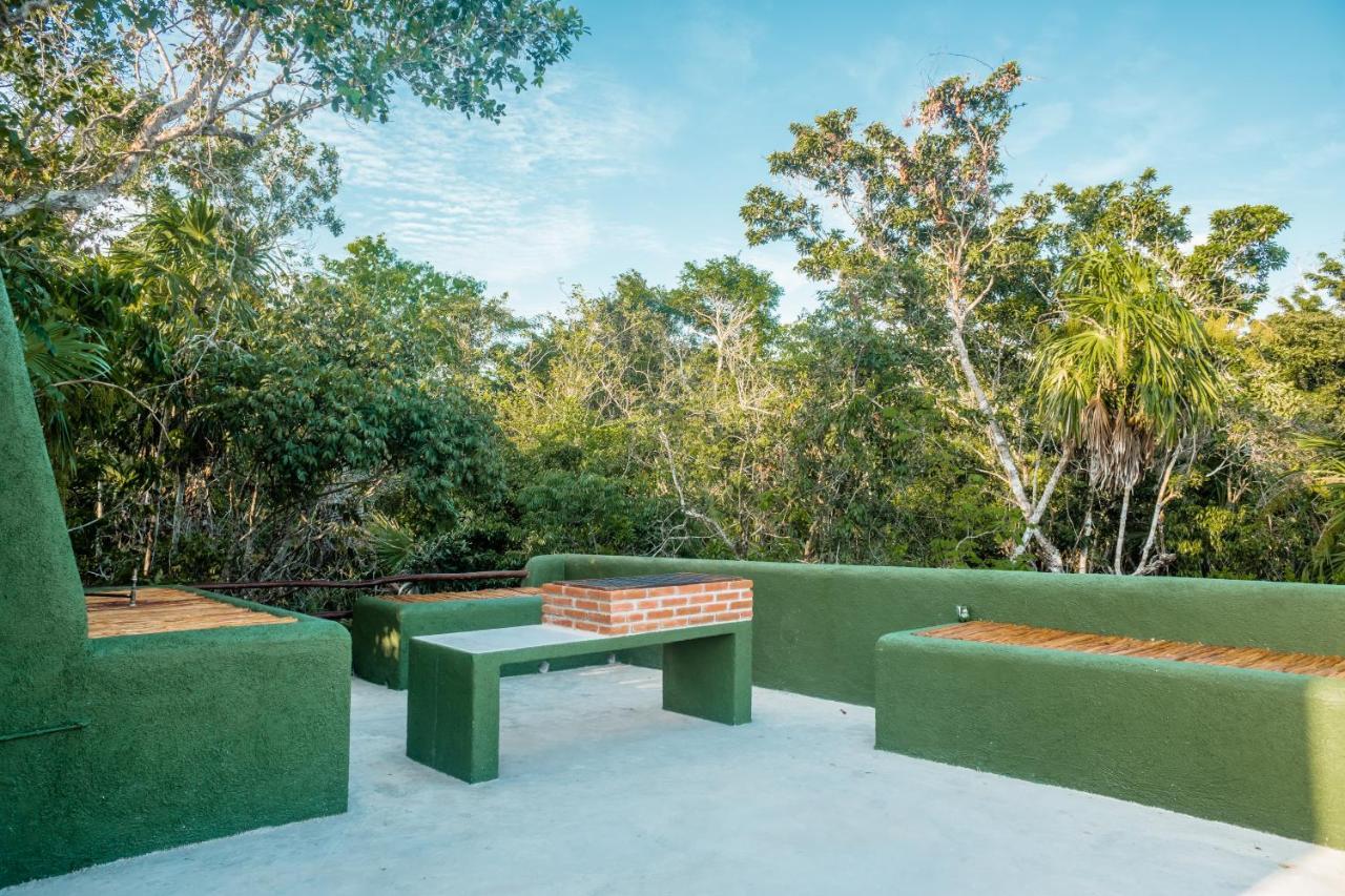 Вілла Casa Pibe, Private Jacuzzi, Pier And Rooftop Бакалар Екстер'єр фото